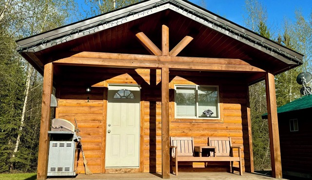 Cozy cabin with WiFi and AC in charming Valemount. Cabin 1