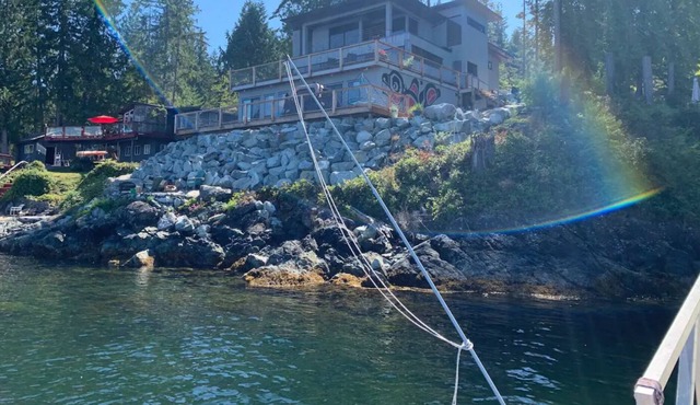 Earls Cove Orca View B and B crews quarters.