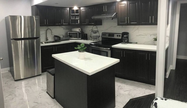 Elegant 2 Bedrooms Basement apartment.