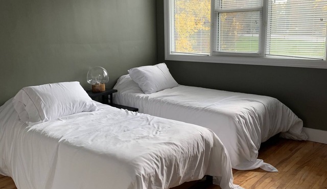 Escape to a truly unique beach house in the charming town of Amherstberg!