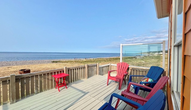 Escape to your private oasis in our ocean front home with breathtaking views.
