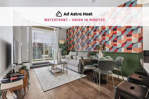 Free Parking + Vinyl Vibes | 2BR/2BA Downtown