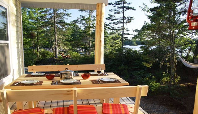 Holiday house directly on the lake in untouched nature