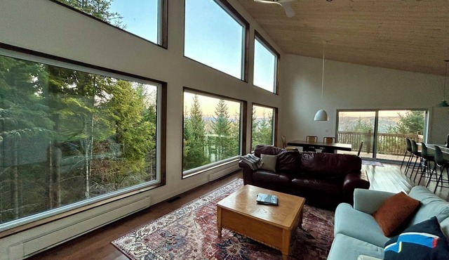 Immerse yourself in nature, perched in the forest!