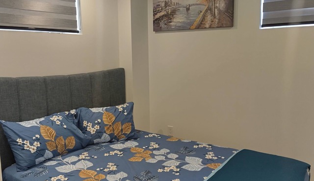 Kick back and relax in this calm, stylish space