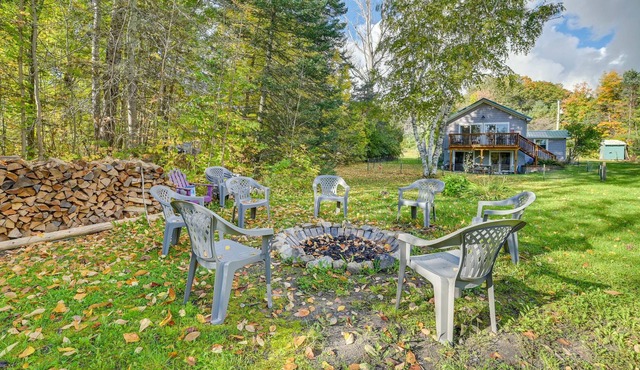 Lakefront Boyne City Cottage w/ Deck & Water Views