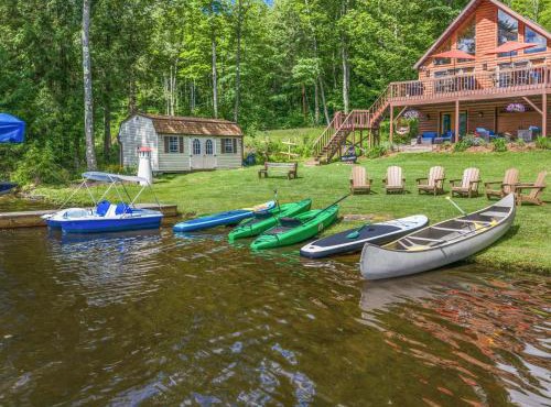 Lakefront Home Fast WiFi and Workspace, stay the week