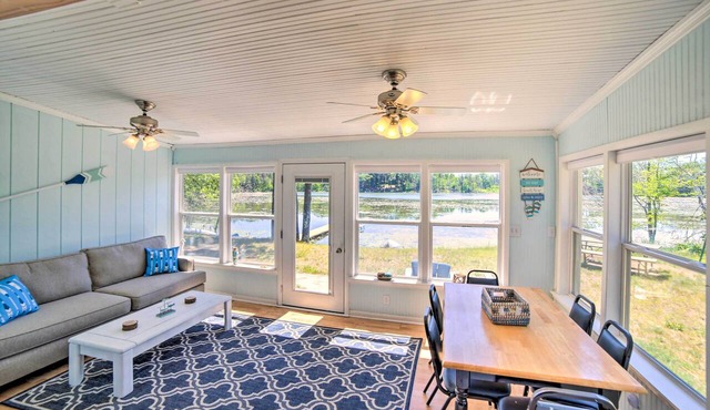 Lakefront Wisconsin Cottage w/Dock & Hot Tub!