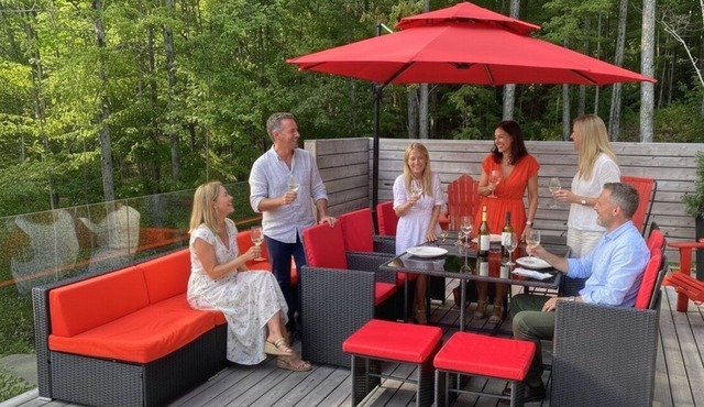 Large Eco Passive Chalet + Hot Tub/6 bedrooms (14 pers.)