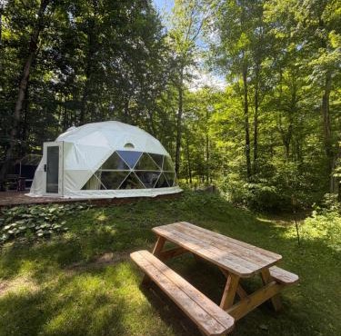Le Dôme, nature, ressourcement et sauna