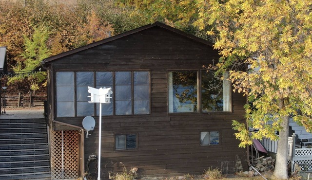 Little cabin on the water