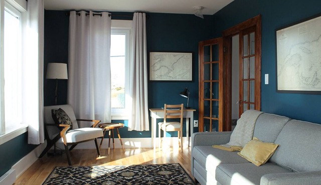 Main Street Apartment with Waterfront Views