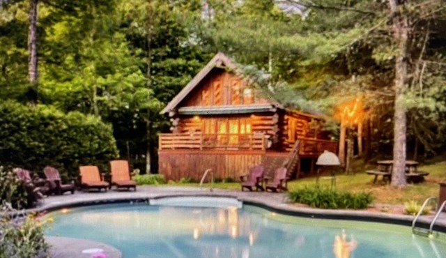 Maison en Bois Rond Chic Écologique à Knowlton à 1h de Montréal