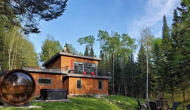 MAISON OSLO – Toit-terrasse - rivière, spa et sauna