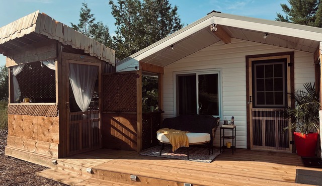 Modern Glamping Cabin