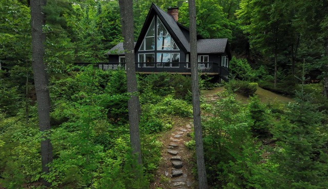 Modern Scandinavian-Influenced Waterfront Cottage in North Frontenac