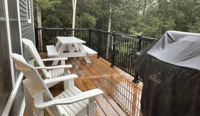 Muskoka Getaway! Snowmobile, ski and snowshoe trails in backyard. Fireplace wifi