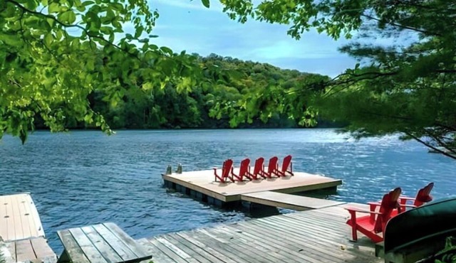 Muskoka Lakefront + fast WIFI + good cellular reception