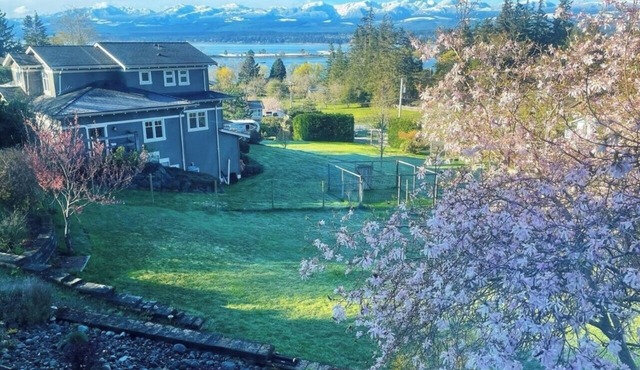 Ocean Mountain View at private one acre land in Goose Spits park