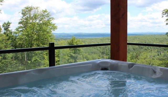Panoramic view of Magog - Spa - Archimede