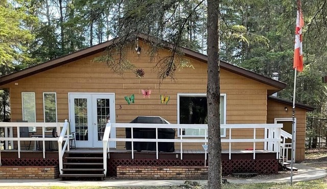 Privacy galore! Beautiful lake home nestled in the forest, near all amenities:-)