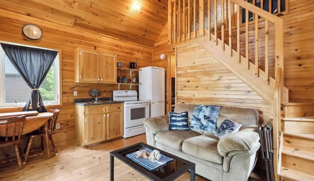 Reconnect and Unwind at this cozy 2 bedroom cabin on the Lake.