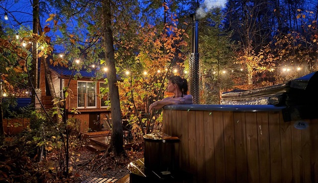River, Sauna & Spa - The Farmhouse in Forest