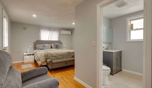 Spacious and Comfortable 1 Bed 25 km from Gillette in Milton