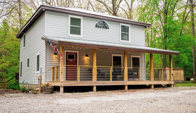 Spacious cabin ORV trails Big Bass Lake access Plenty of parking!