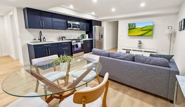 Stylish 2-BR Basement Suite with Private Entrance
