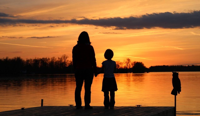 Sunsets to die for on quite bay on Lake Simcoe