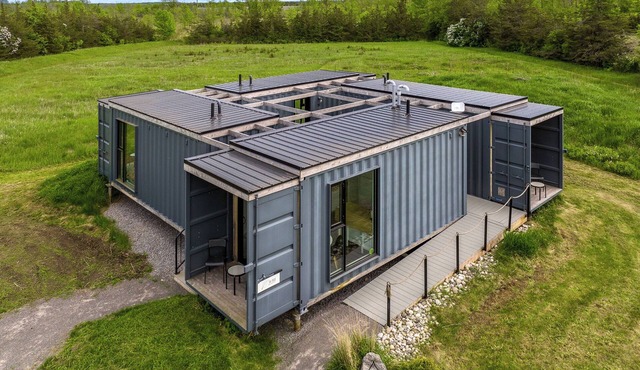 The Acres at High Shore - Shipping Container Suites & Stock Tank Pool