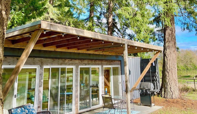 The Oystercatcher-A Bright, off-grid Container home.