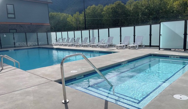 The view-Fabulous Retreat style suite in the mountains- Brand new-Pool -Canmore