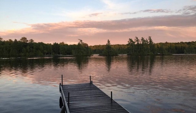 Tranquil Lakefront on Little Bald Lake Narrows.