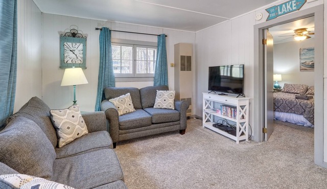 Traverse City Vacation Rental: Dock, Kayaks, Grill
