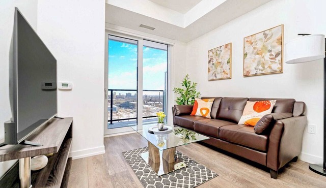 Union Towers Condo with City Views and Patio