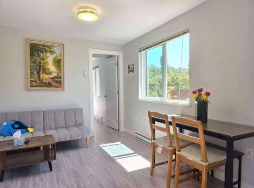Vancouver Family Suite The first floor features a separate entrance two bedrooms and a private bathroom creating a family-style suite