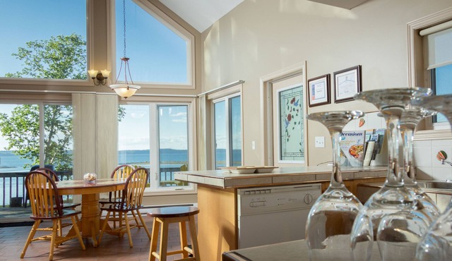 Victorian ocean front cottage on the shores of the highest tides in the world.