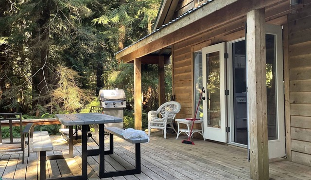 Warm sunny Savary island with white sandy beach