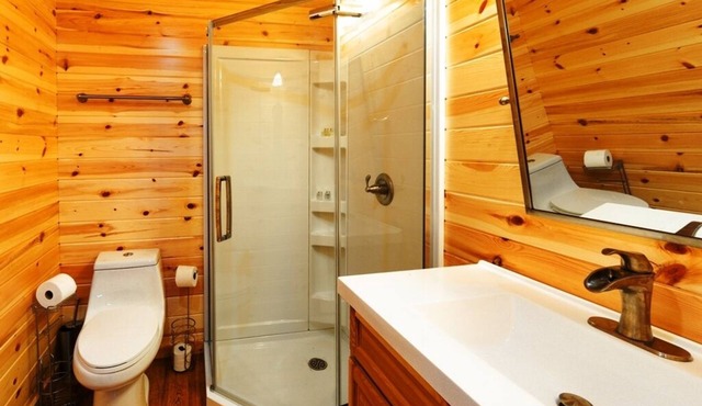 White Pine Retreat - Channel View. This is our nicest cabin - all new.