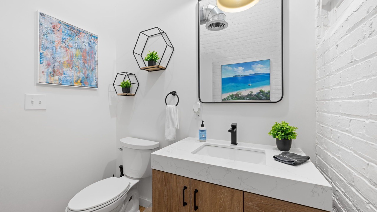 Photo of Bathroom in Downtown Cleveland