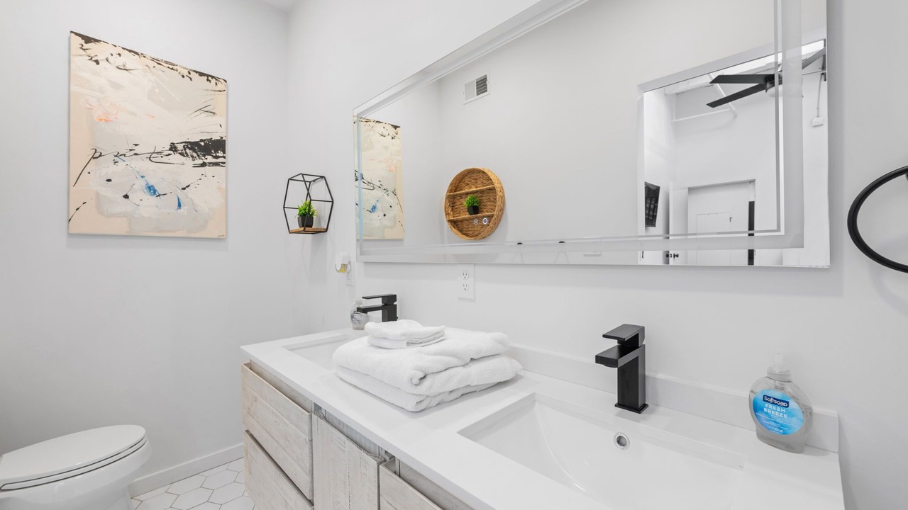 Photo of Bathroom in Downtown Cleveland