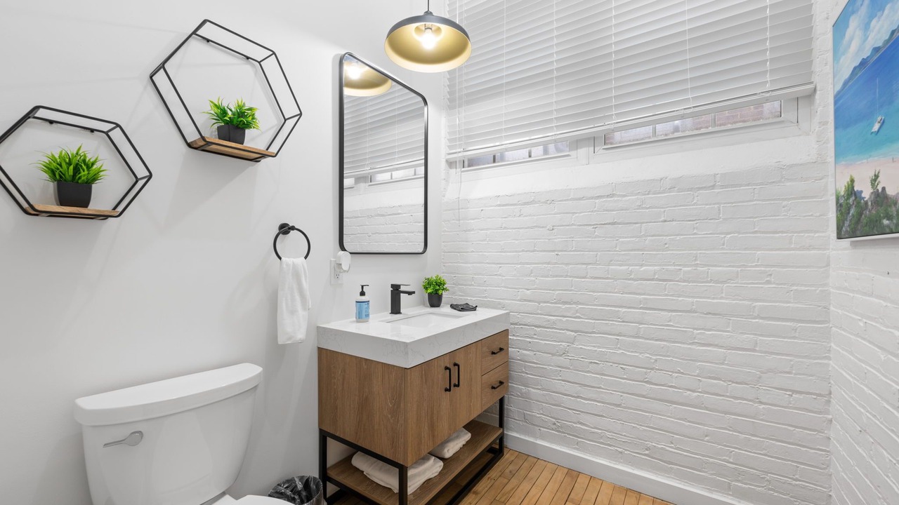 Photo of Bathroom in Downtown Cleveland