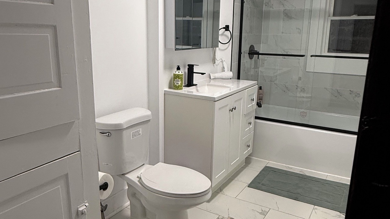 Photo of Bathroom in Downtown Syracuse