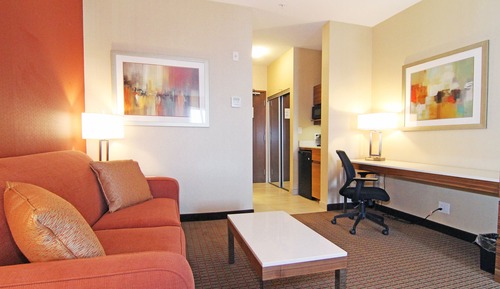 Suite, 1 King Bed with Sofa bed