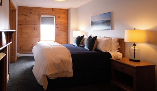 Deluxe Suite, 1 Bedroom, Fireplace, Lake View (King)