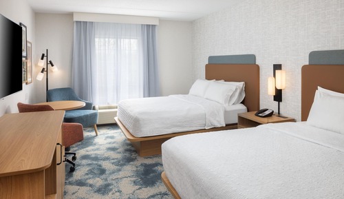 Room, 2 Queen Beds, Accessible, Non Smoking  Accessible tub / Hearing accessible