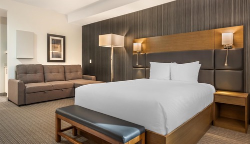 Standard Room, 1 Queen Bed, Accessible, Kitchenette (with Sofa bed) (non-Pet friendly)