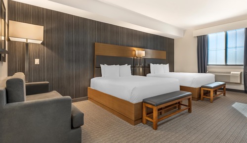 Standard Room, 2 Queen Beds, Non Smoking, Kitchenette (non-Pet friendly)